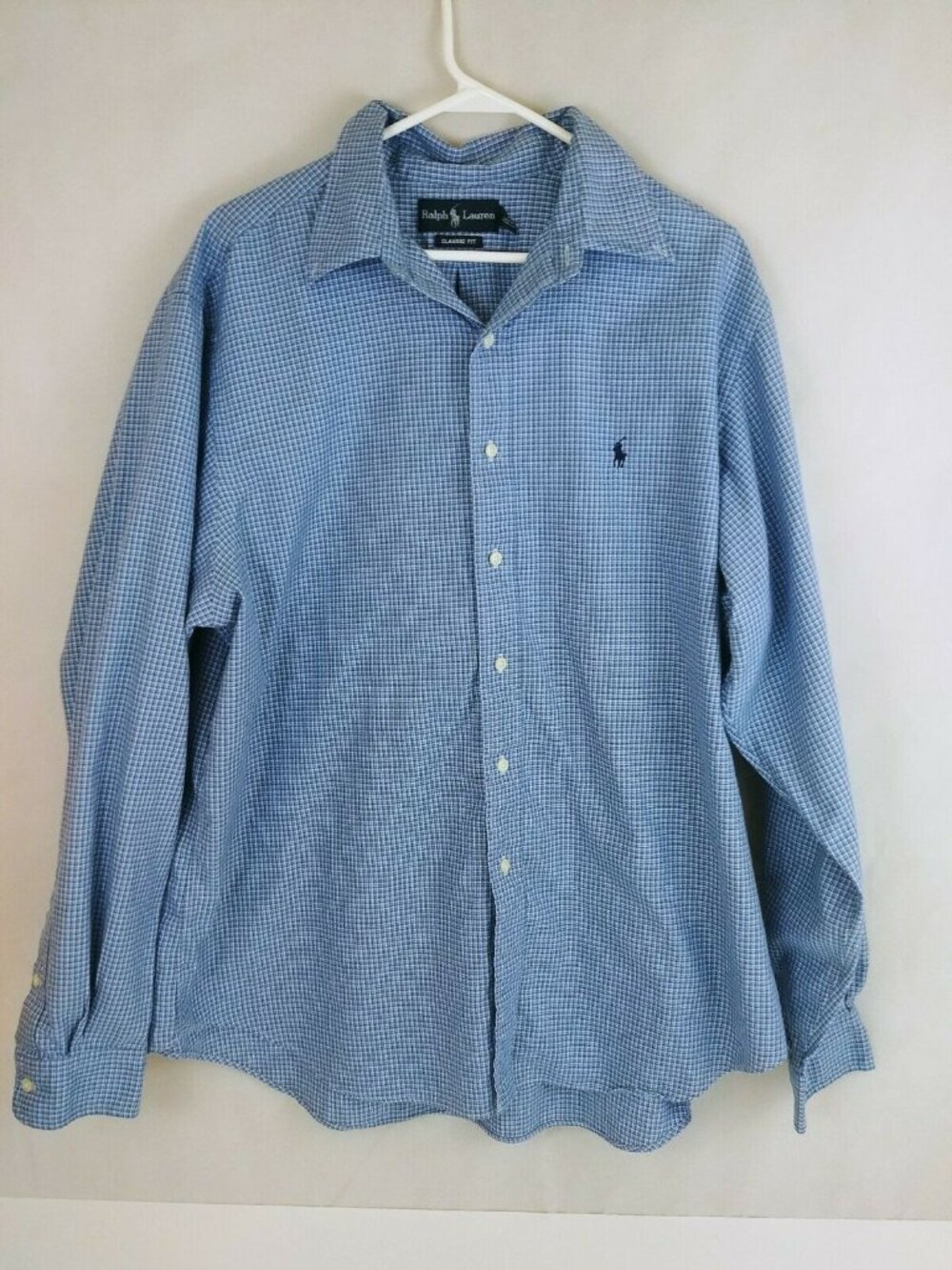 Ralph Lauren Blue Men's XL Button Down Shirt